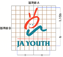 シンボルマーク割り出し図